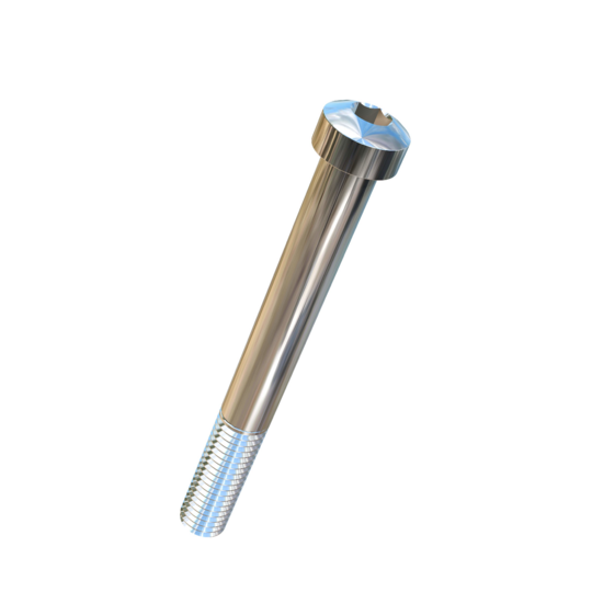 Titanium 1/2-13 X 4-1/2 UNC Fillister Head, Socket Drive, Allied Titanium Cap Screw